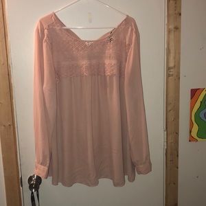 Blush blouse